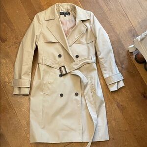 JCREW Icon Trench coat, size 2, worn twice
